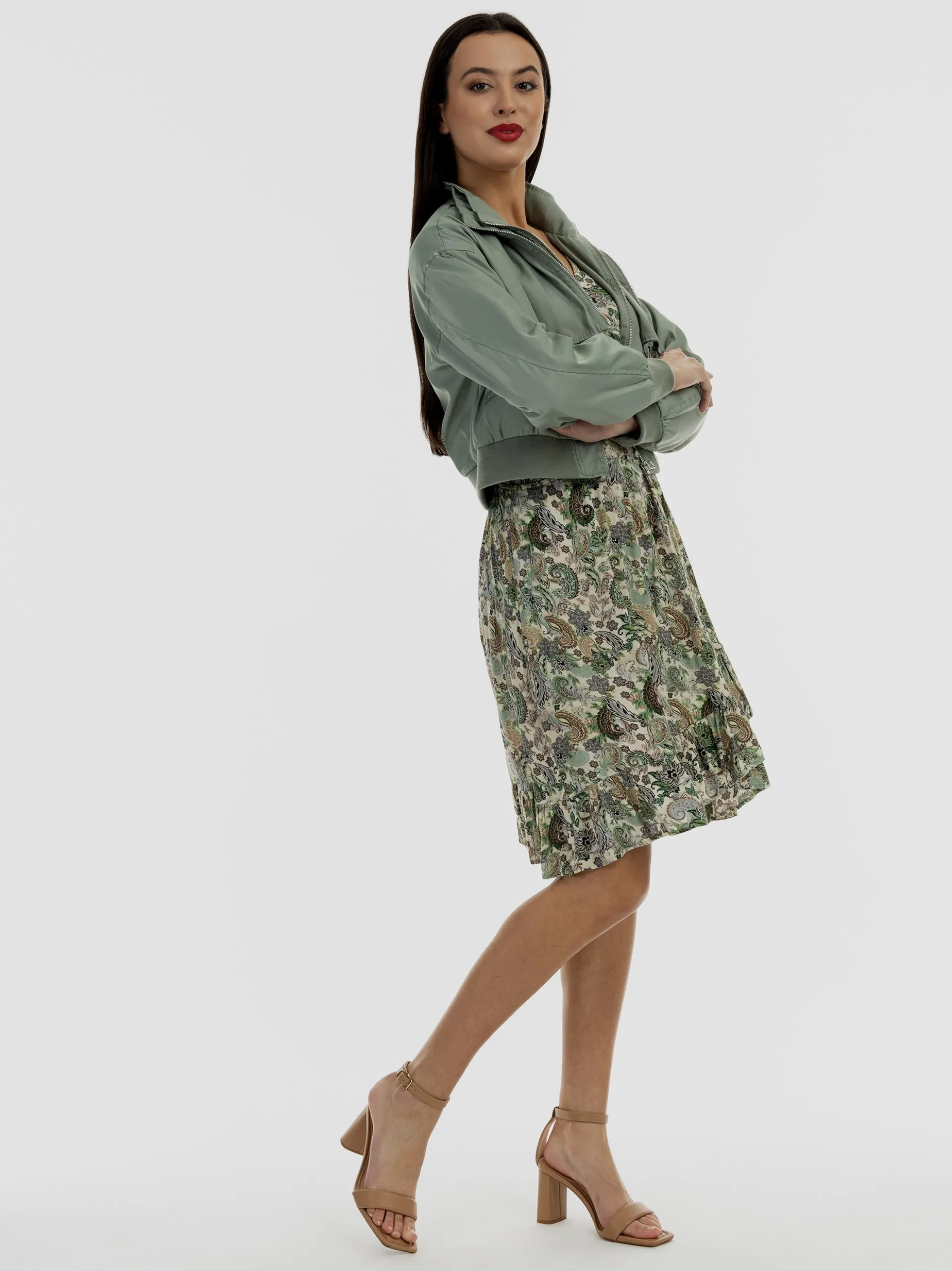 Faina Damen Jacke in grau