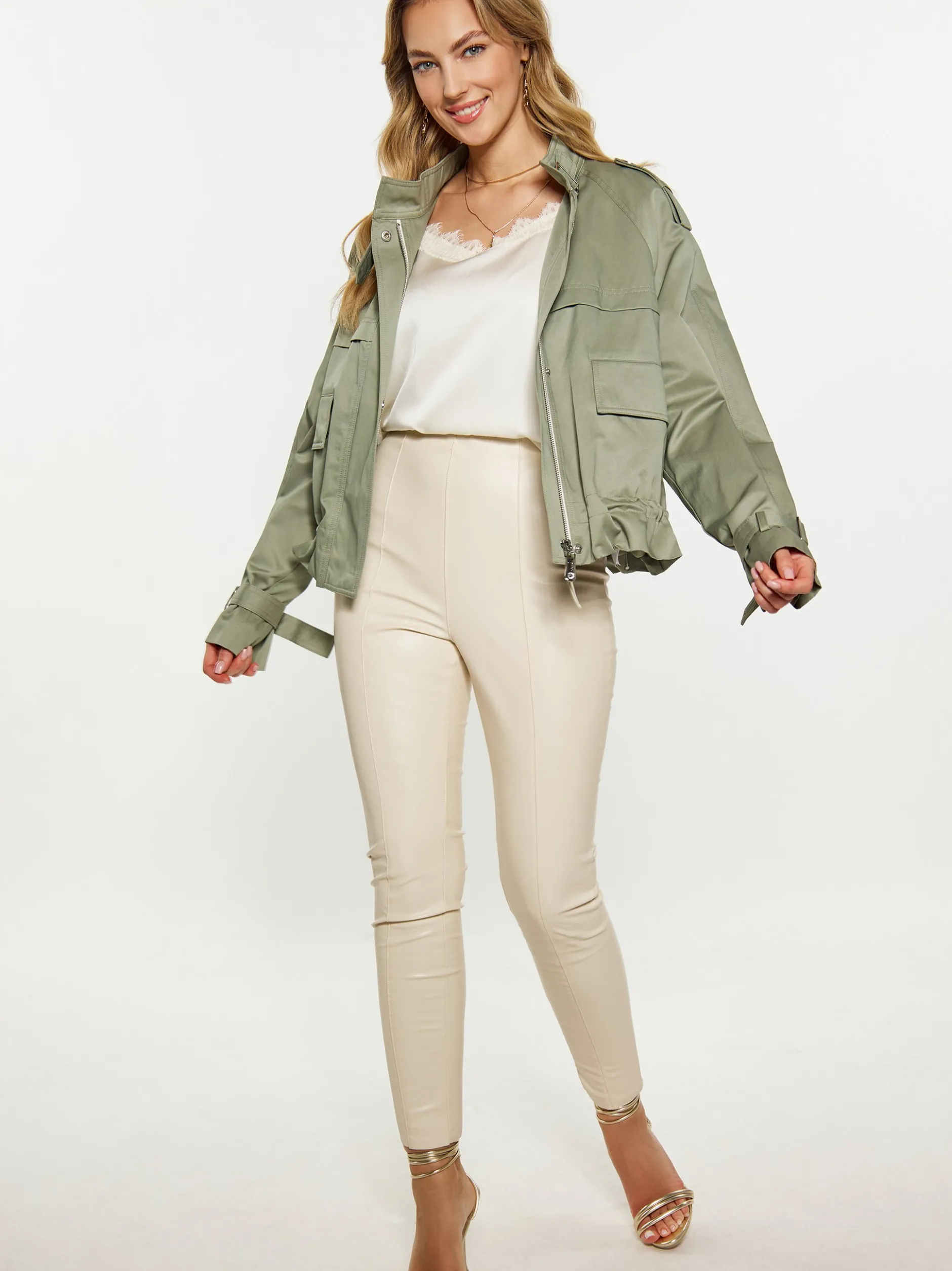 Faina Damen Jacke in grün