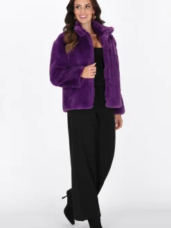 Faina Damen Jacke in lila