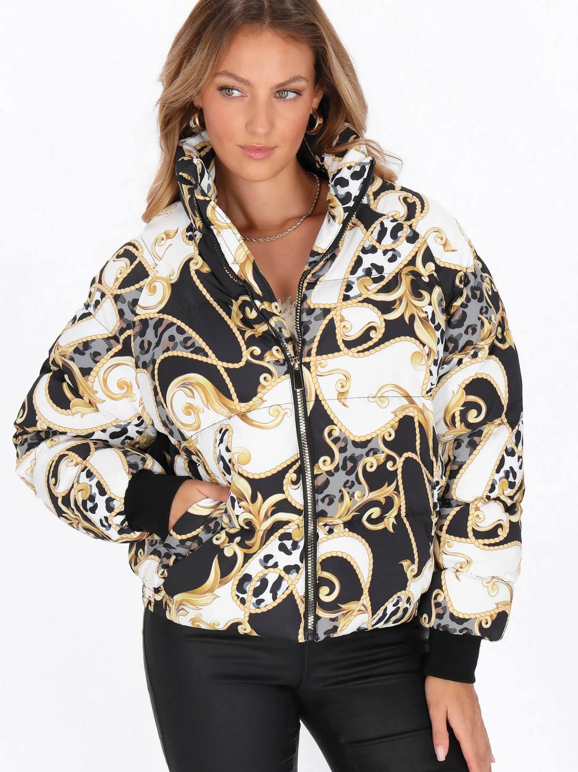 Faina Damen Jacke in mehrfarbig