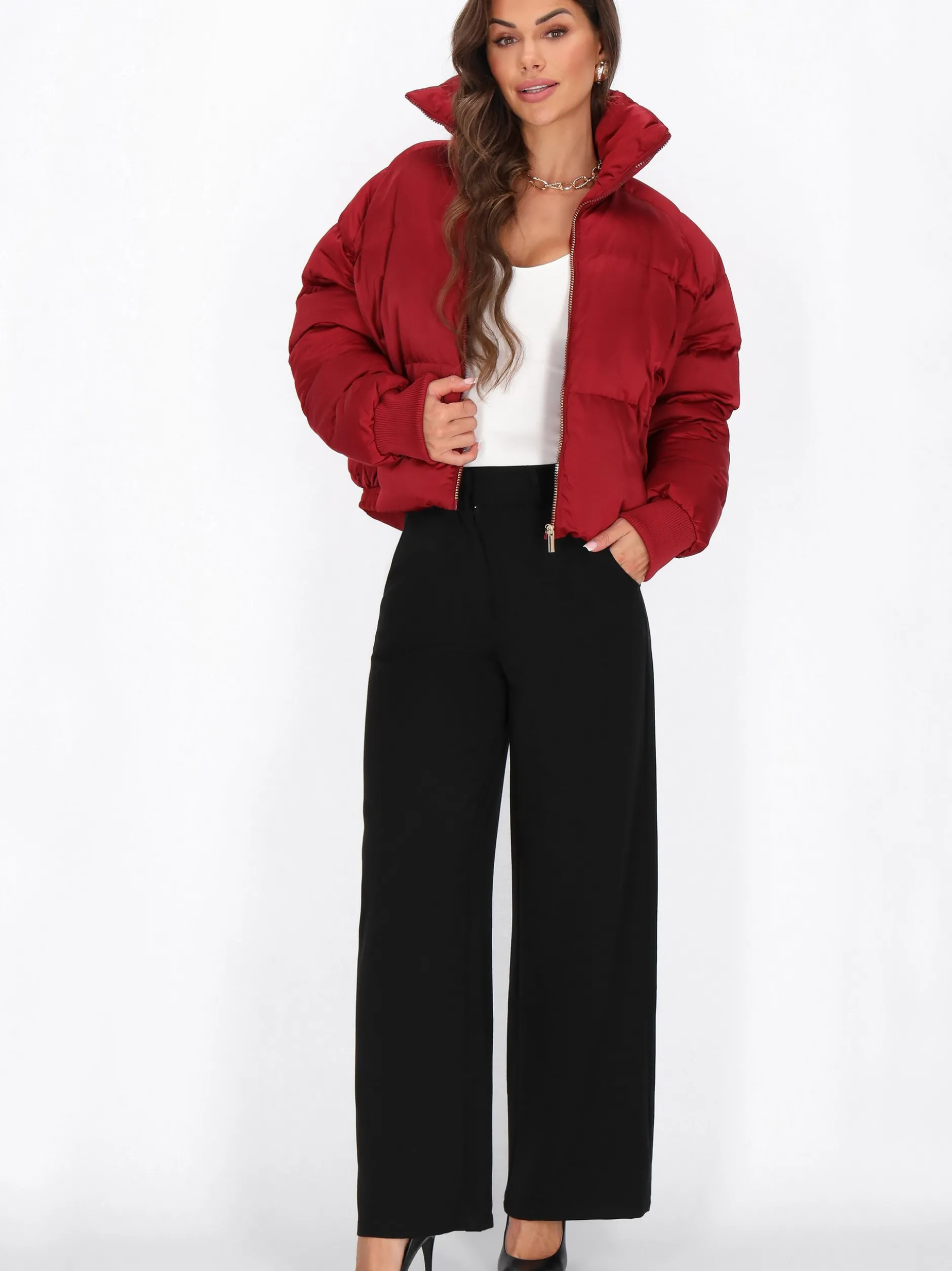 Faina Damen Jacke in rot