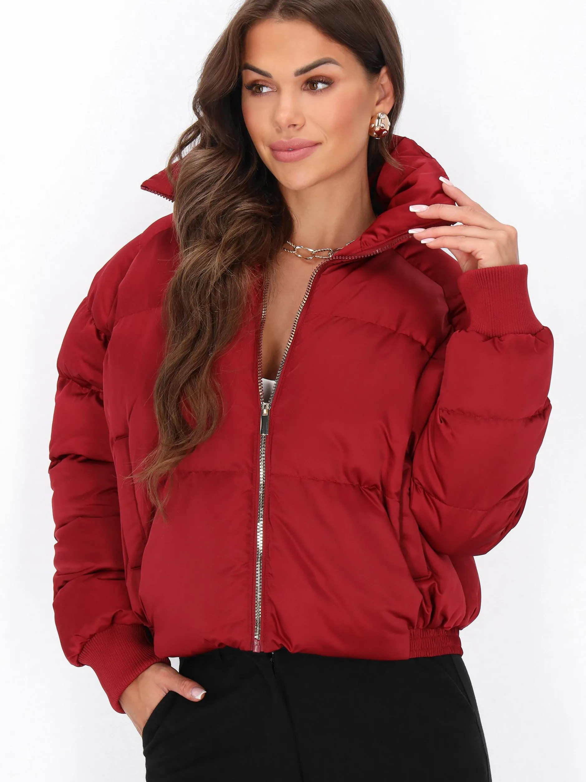 Faina Damen Jacke in rot