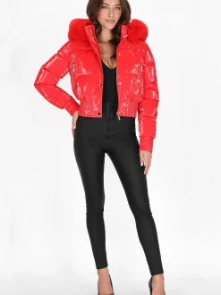 Faina Damen Jacke in rot
