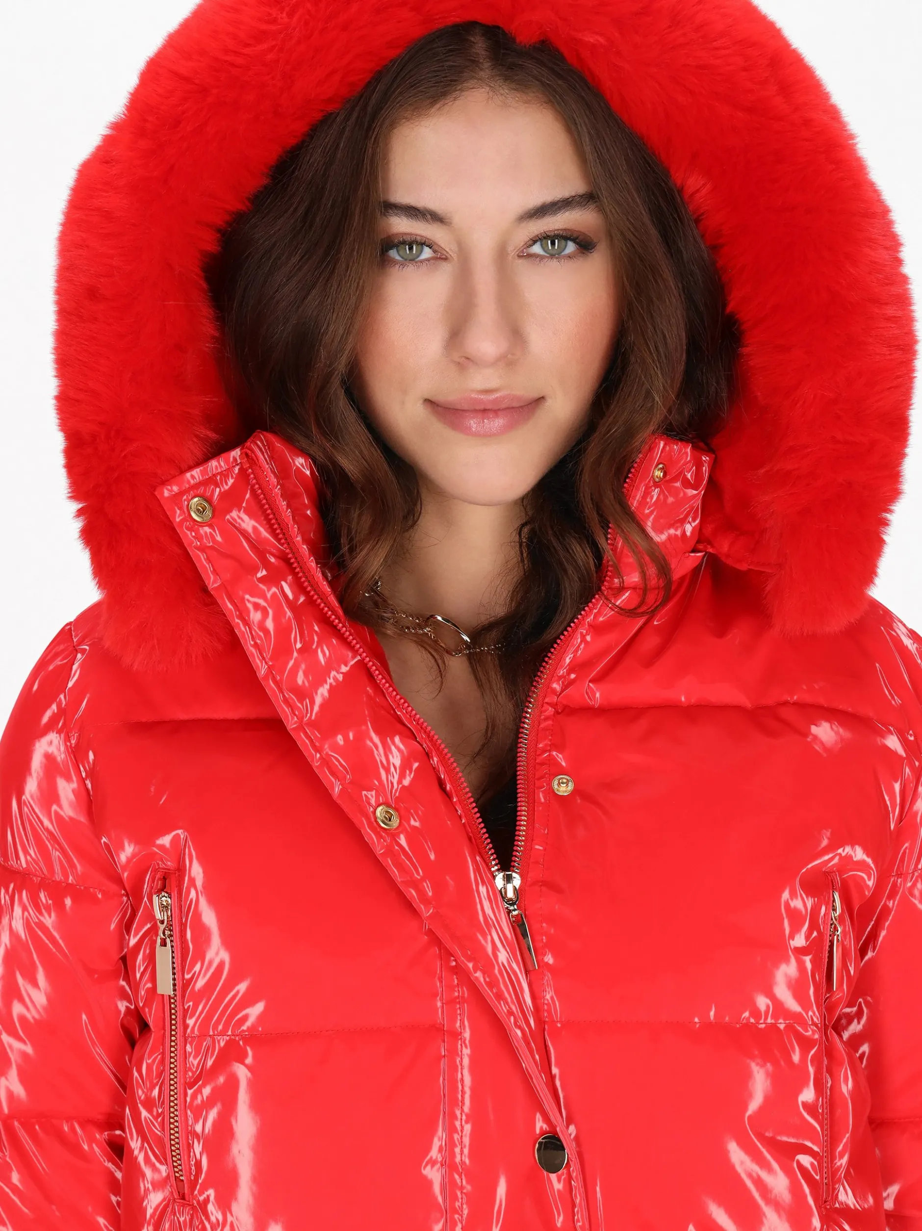 Faina Damen Jacke in rot