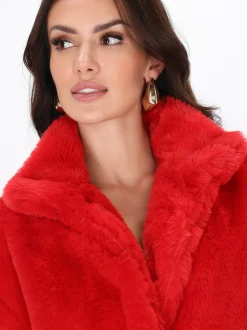 Faina Damen Jacke in rot