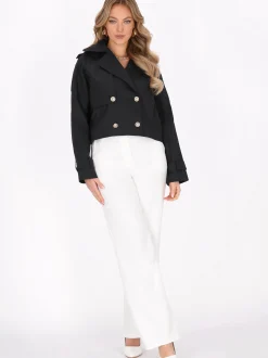 Faina Damen Jacke in schwarz