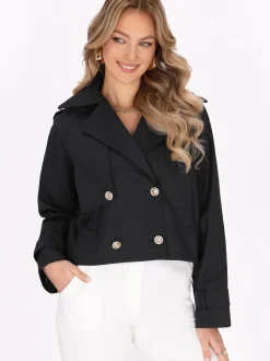 Faina Damen Jacke in schwarz