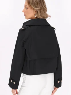 Faina Damen Jacke in schwarz