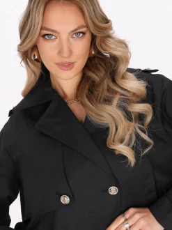 Faina Damen Jacke in schwarz