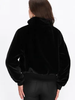 Faina Damen Jacke in schwarz
