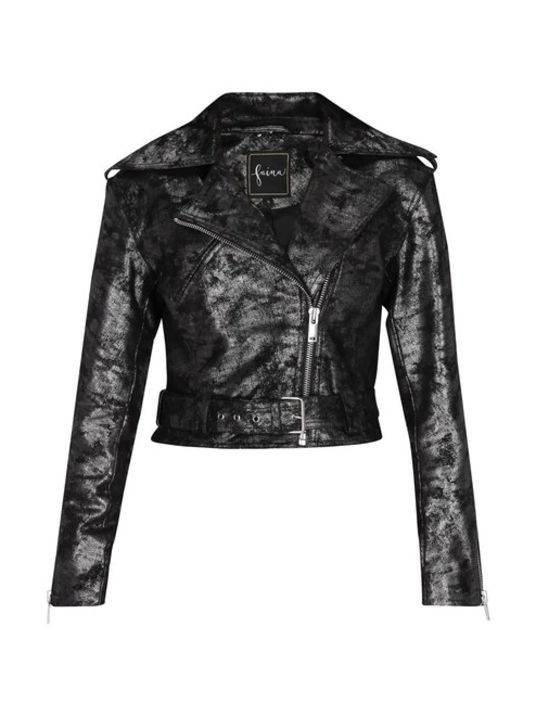 Faina Damen Jacke in schwarz