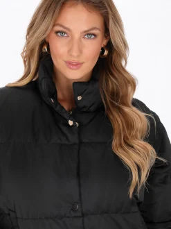Faina Damen Jacke in schwarz