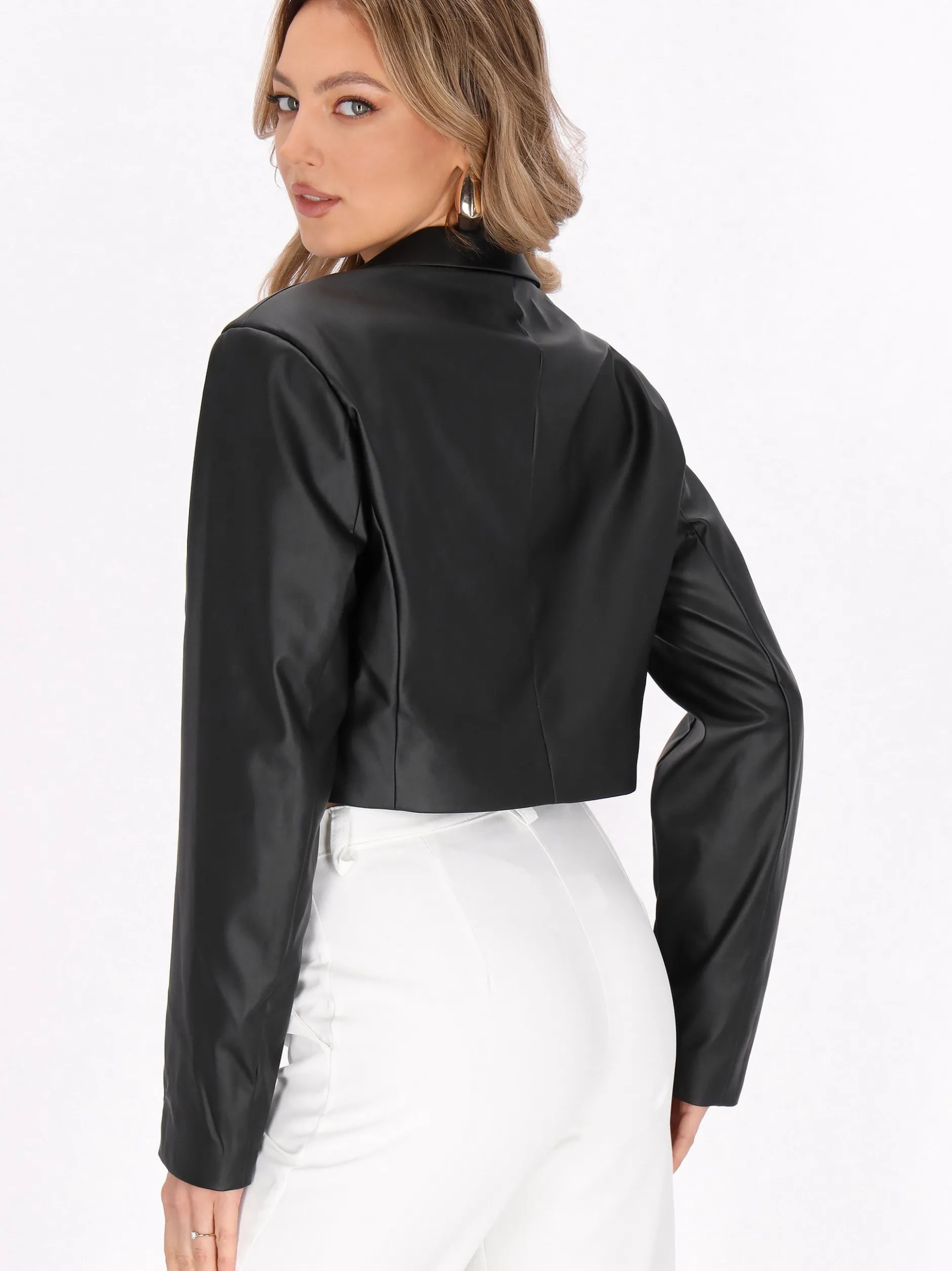 Faina Damen Jacke in schwarz