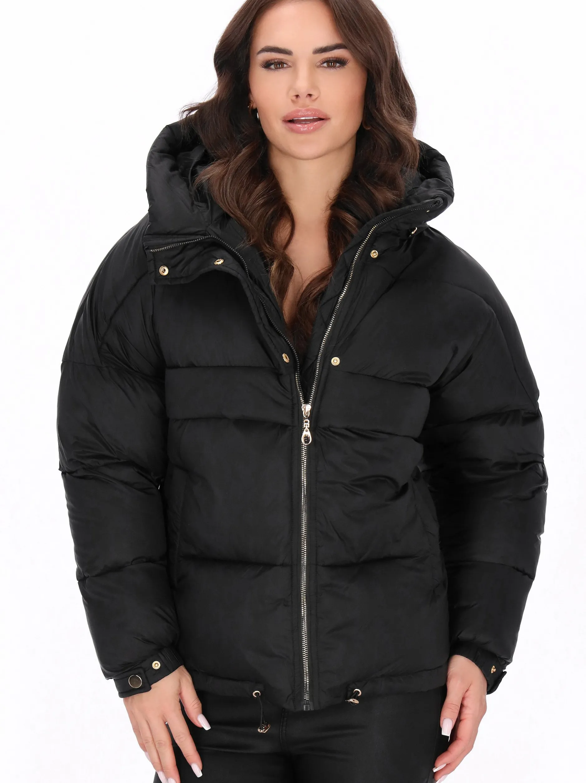 Faina Damen Jacke in schwarz