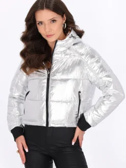 Faina Damen Jacke in silber