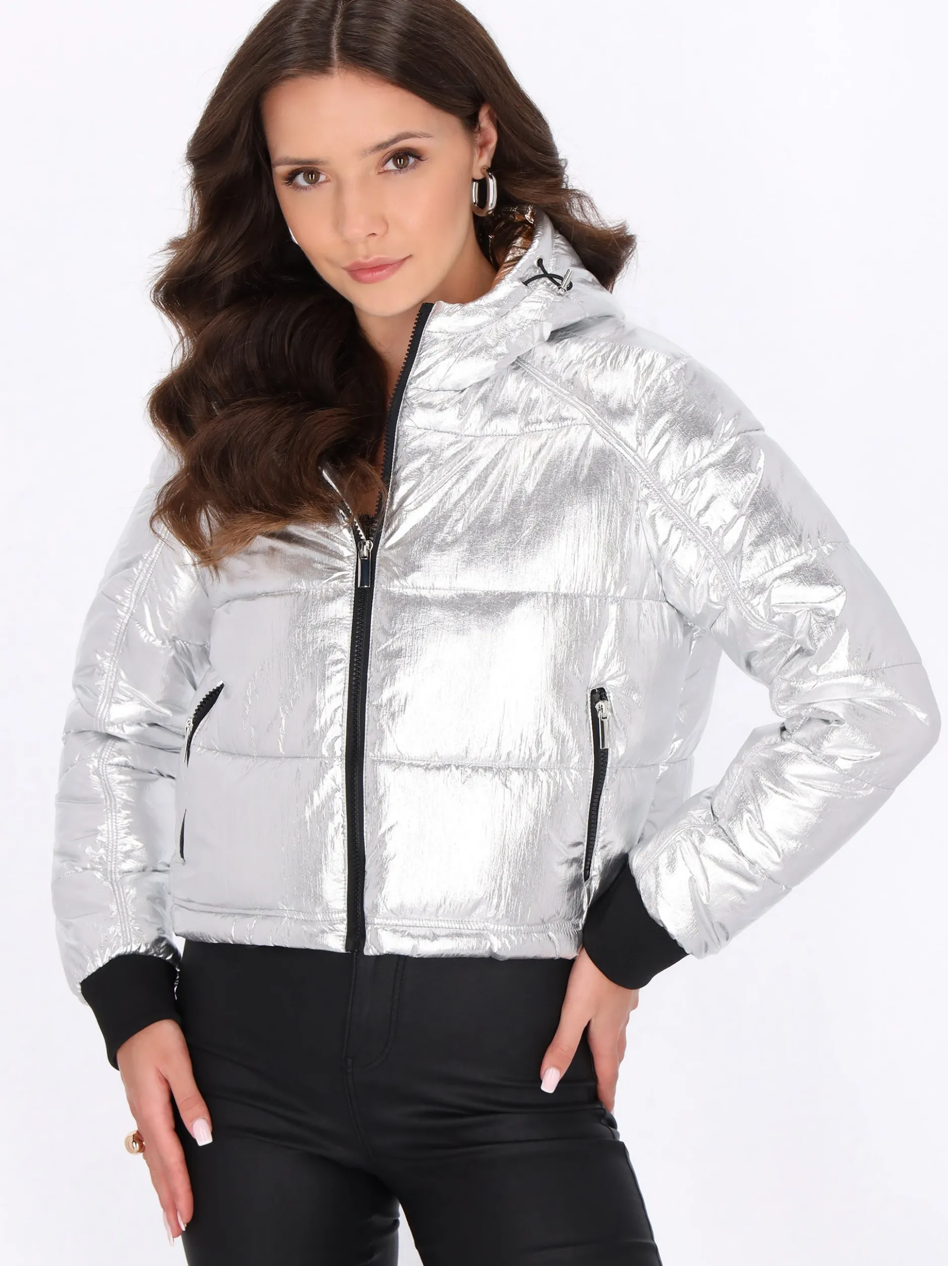 Faina Damen Jacke in silber