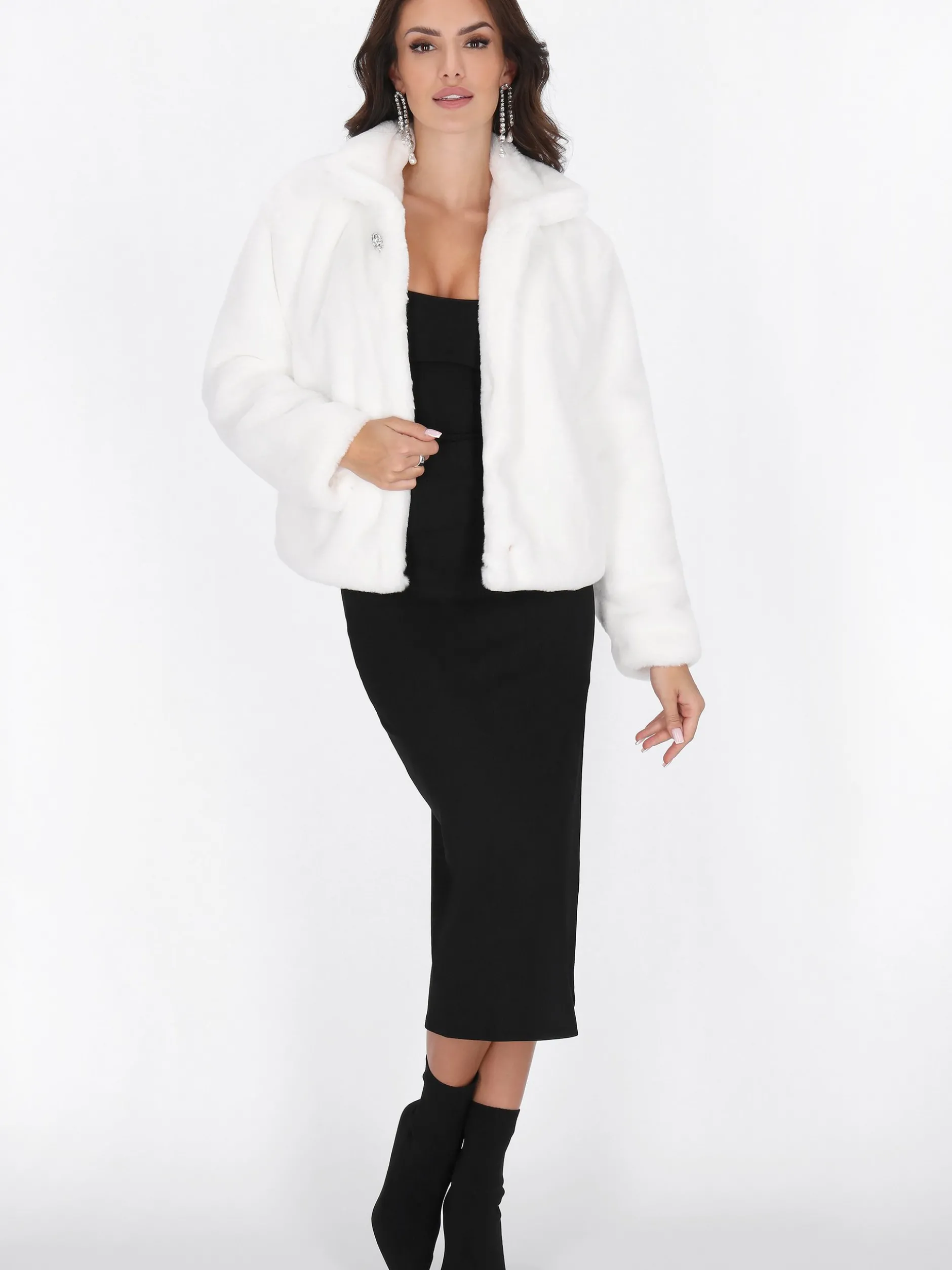 Faina Damen Jacke in weiß