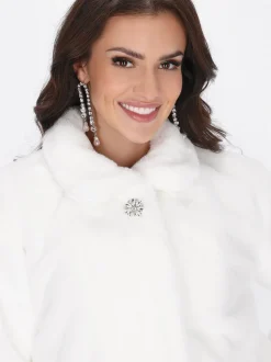 Faina Damen Jacke in weiß