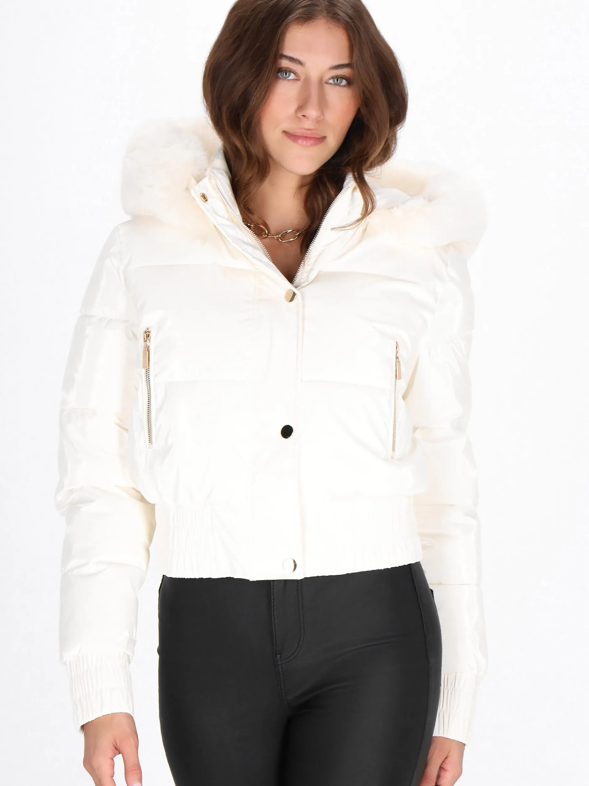 Faina Damen Jacke in weiß