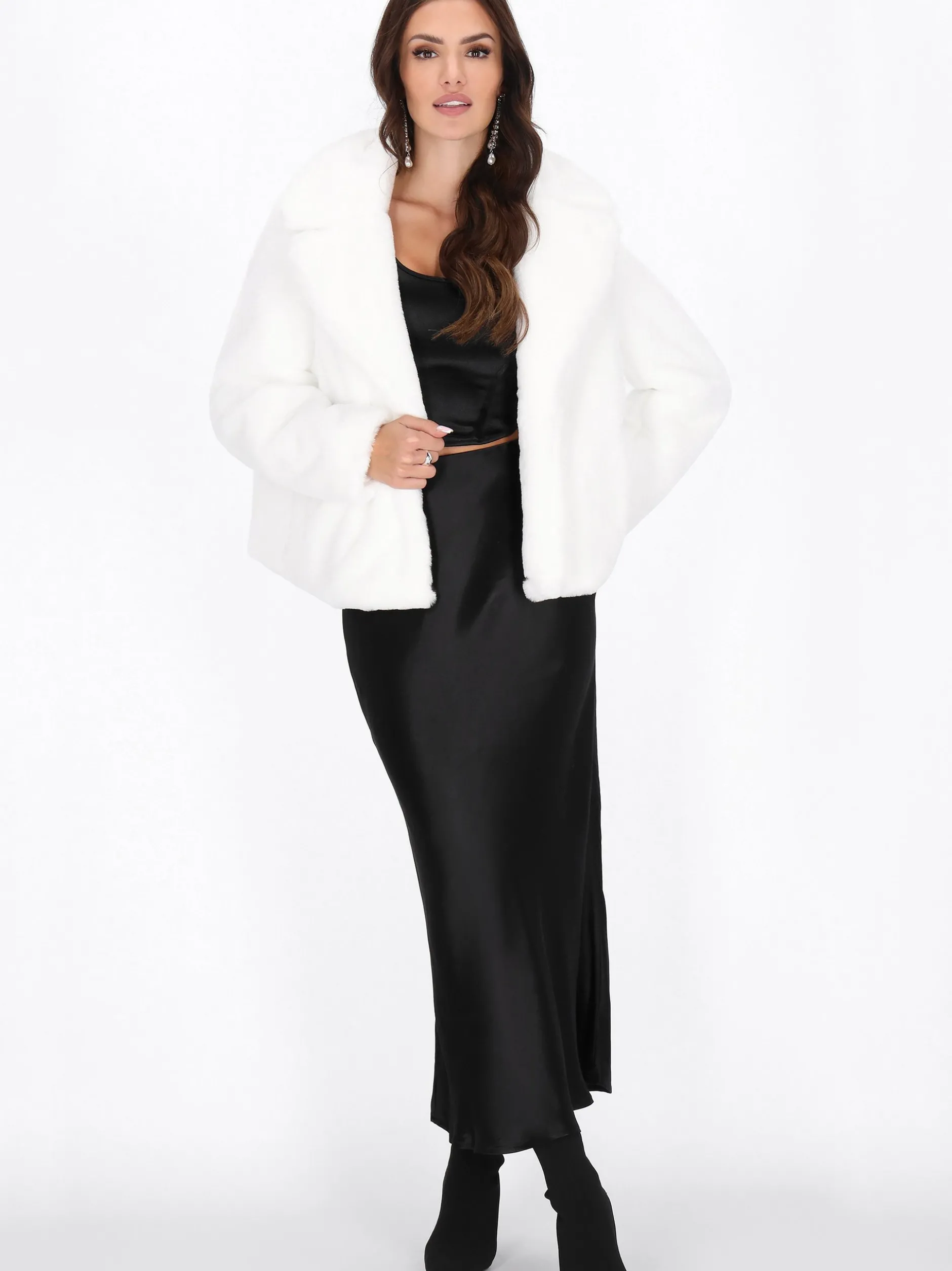 Faina Damen Jacke in weiß
