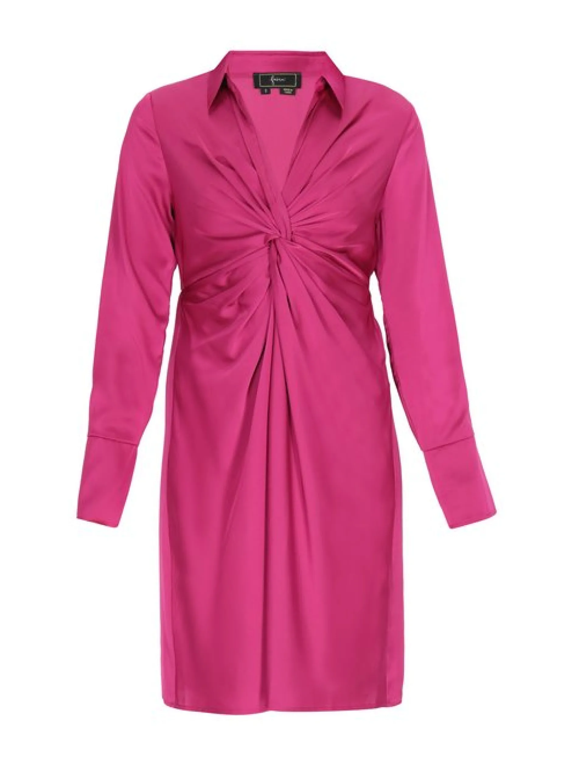 Faina Damen Kleid in fuchsia - Länge: mittel