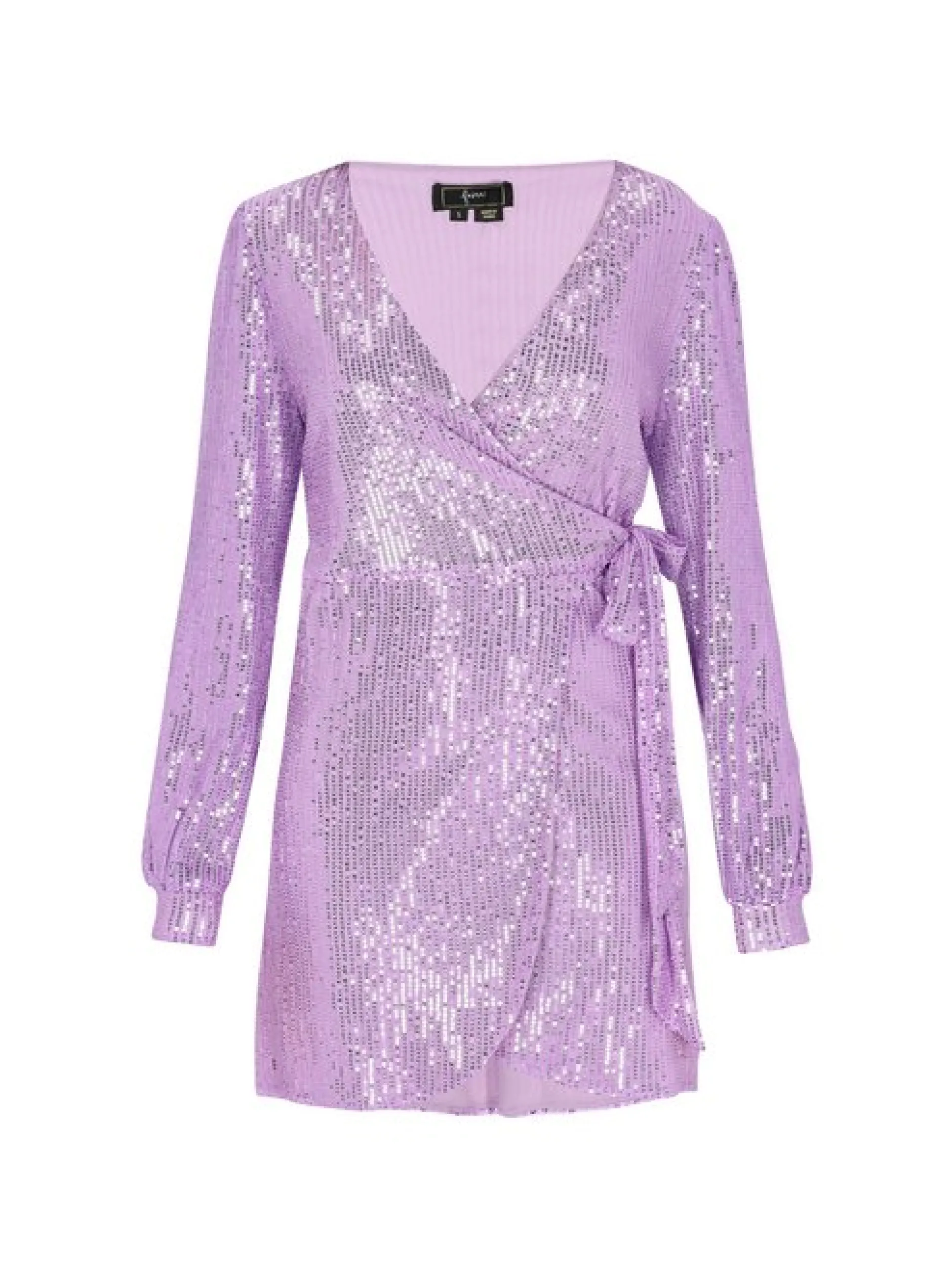 Faina Damen Kleid in lila - Länge: mittel