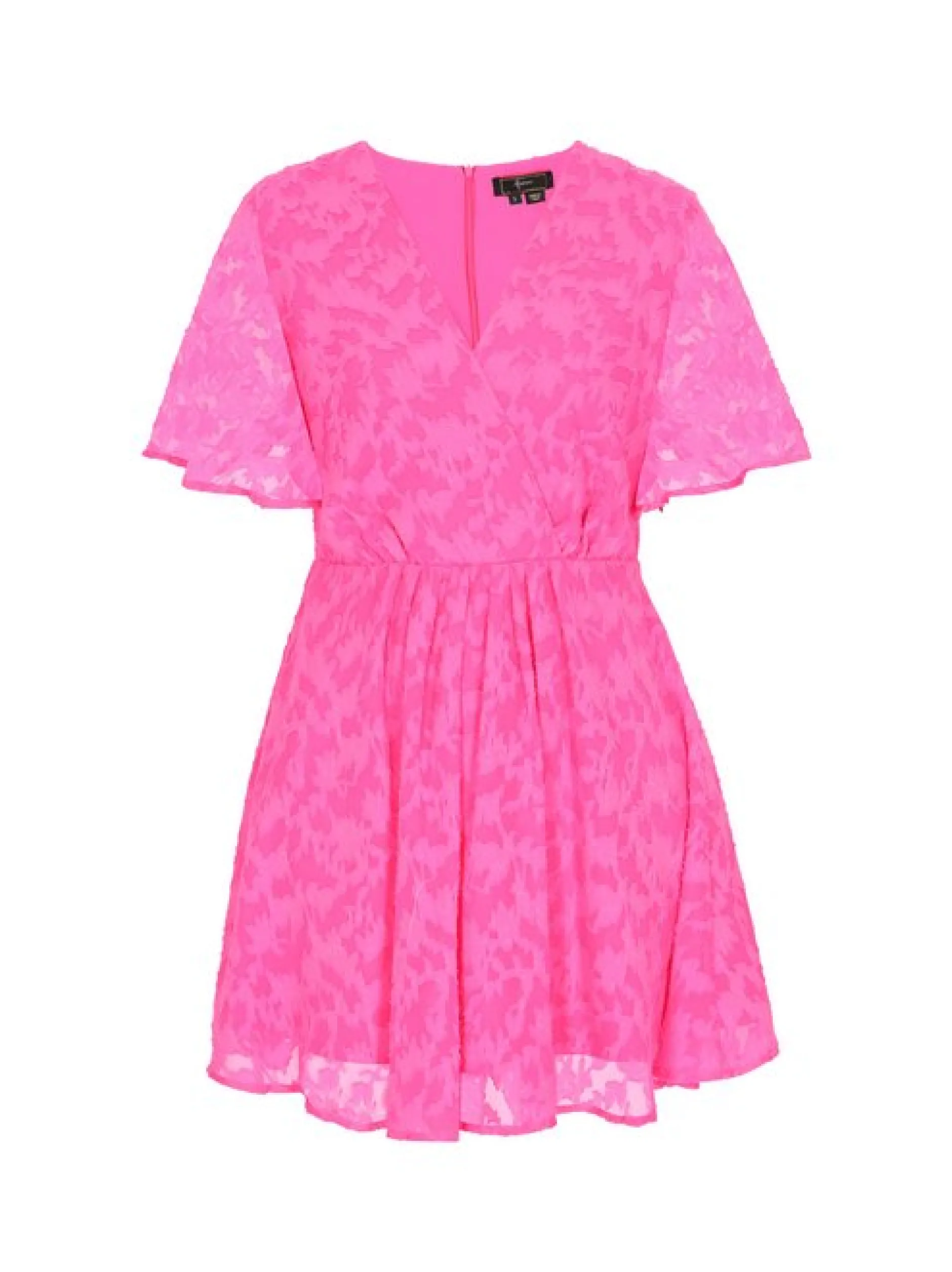 Faina Damen Kleid in pink - Länge: mittel