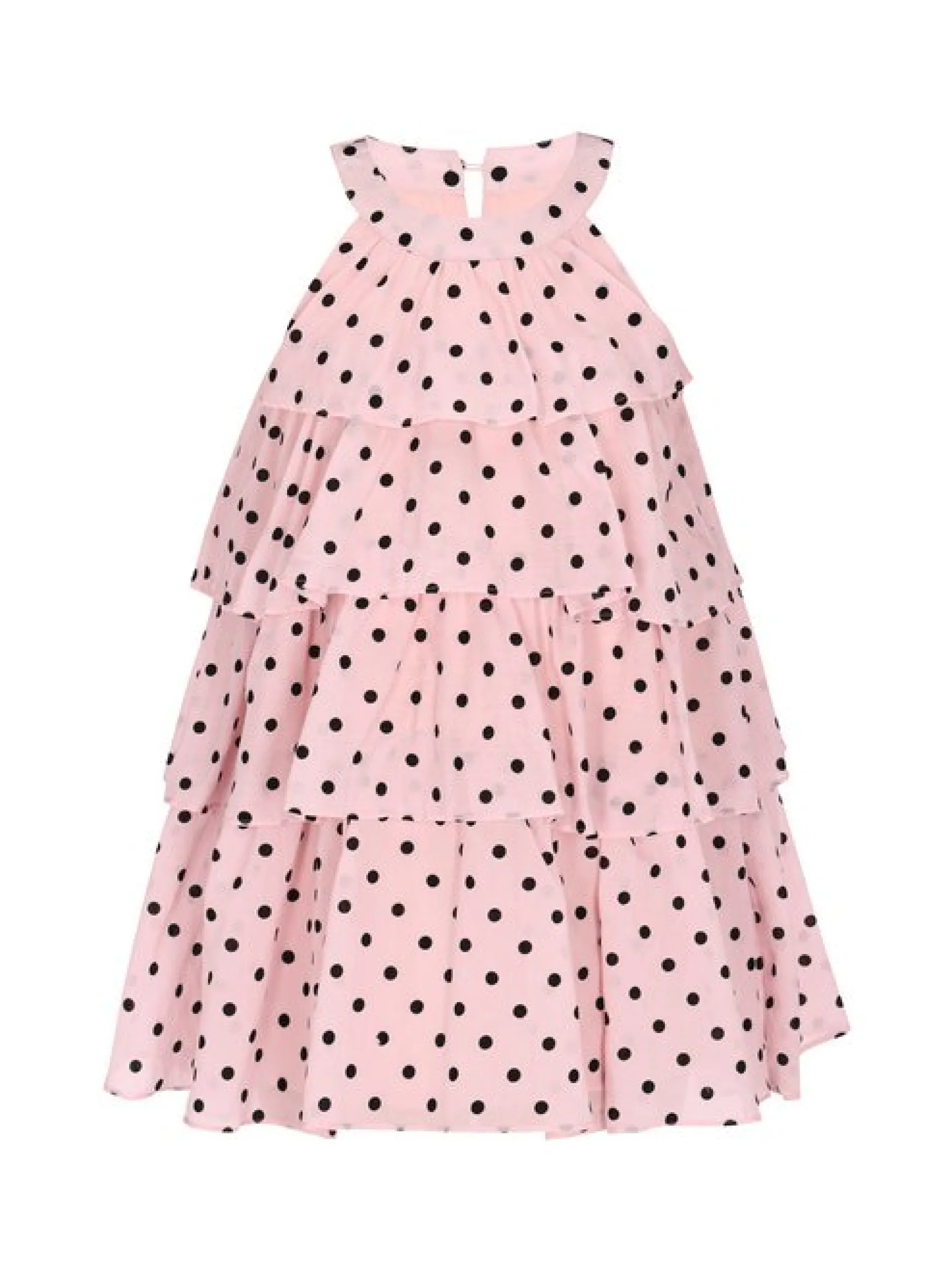 Faina Damen Kleid in rosa - Länge: mittel