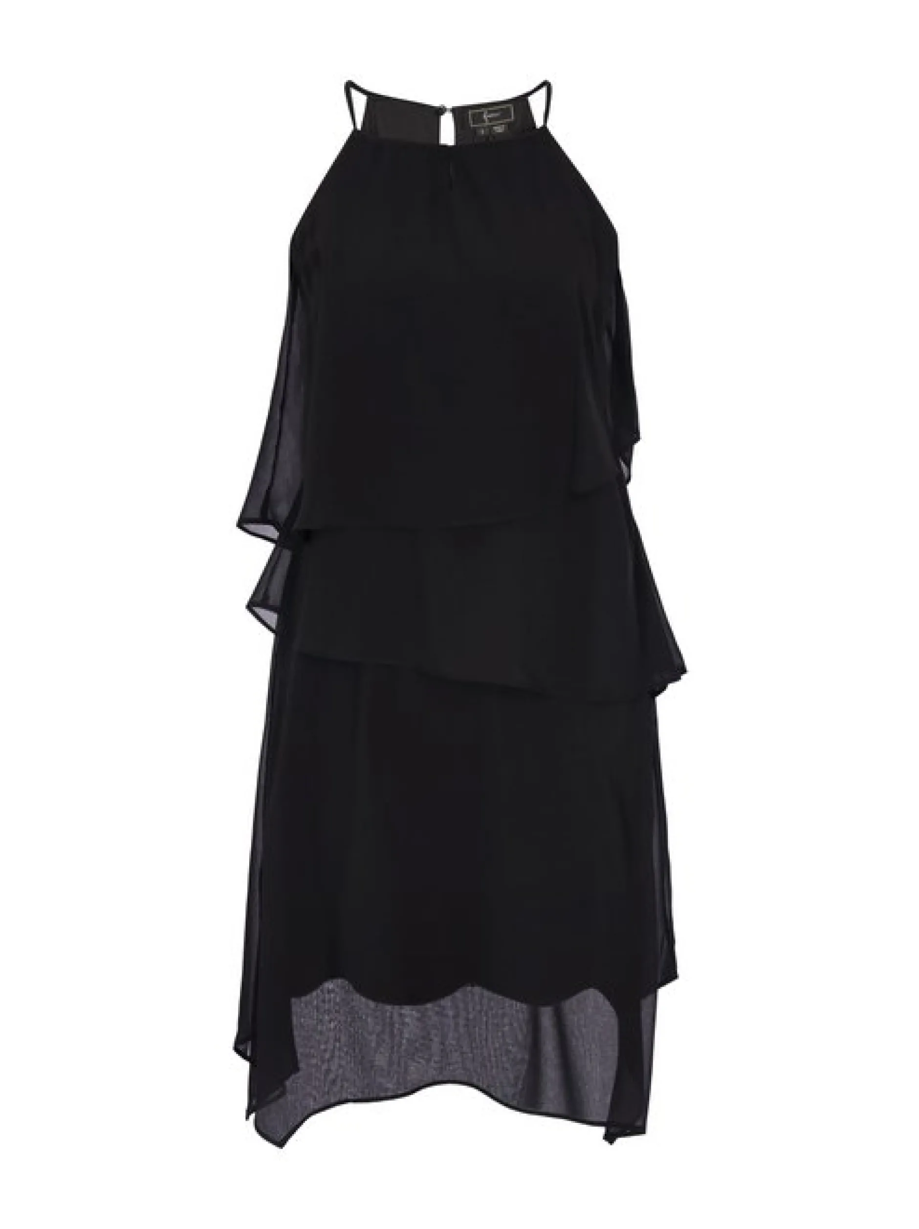 Faina Damen Kleid in schwarz - Länge: mittel