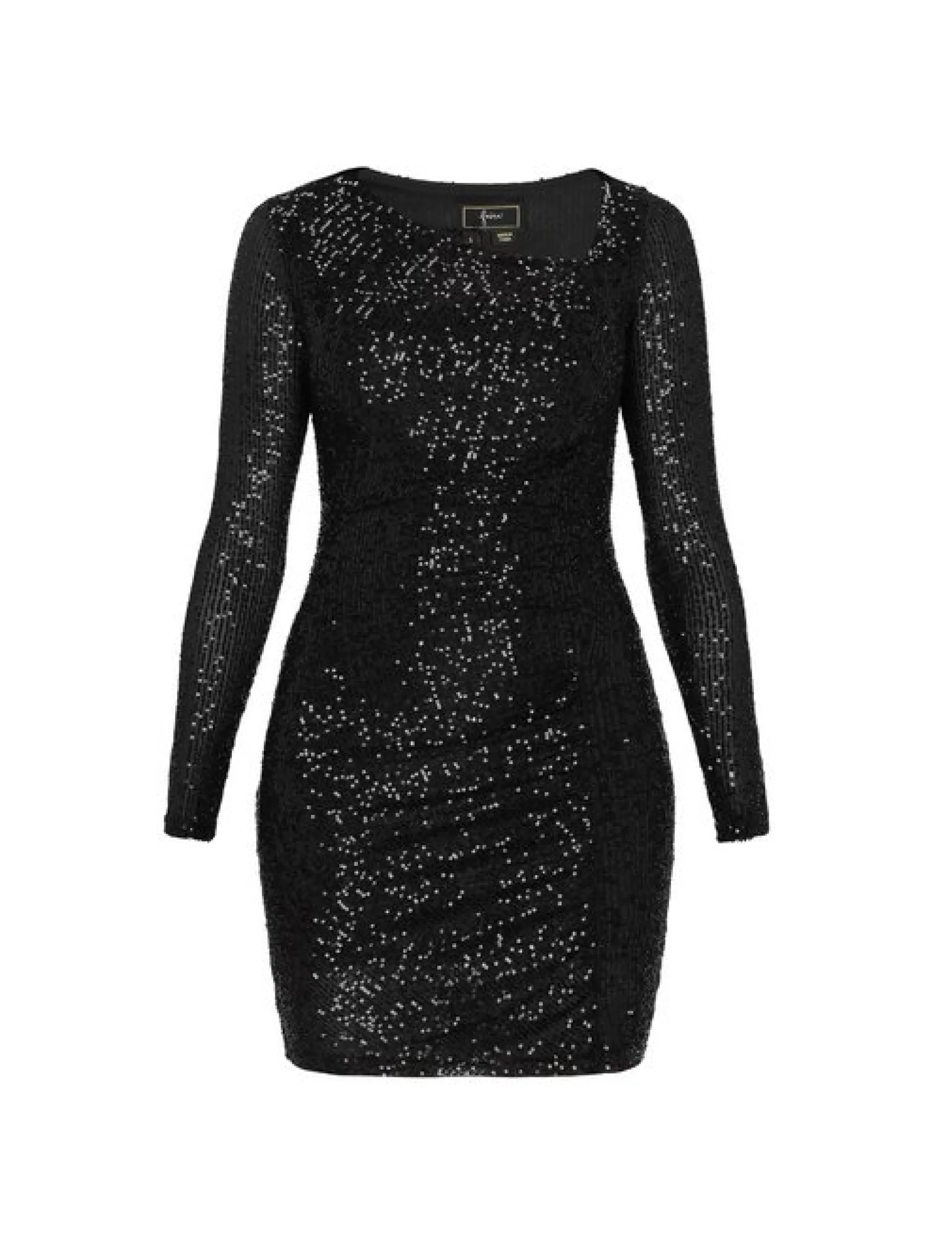 Faina Damen Kleid in schwarz - Länge: mittel