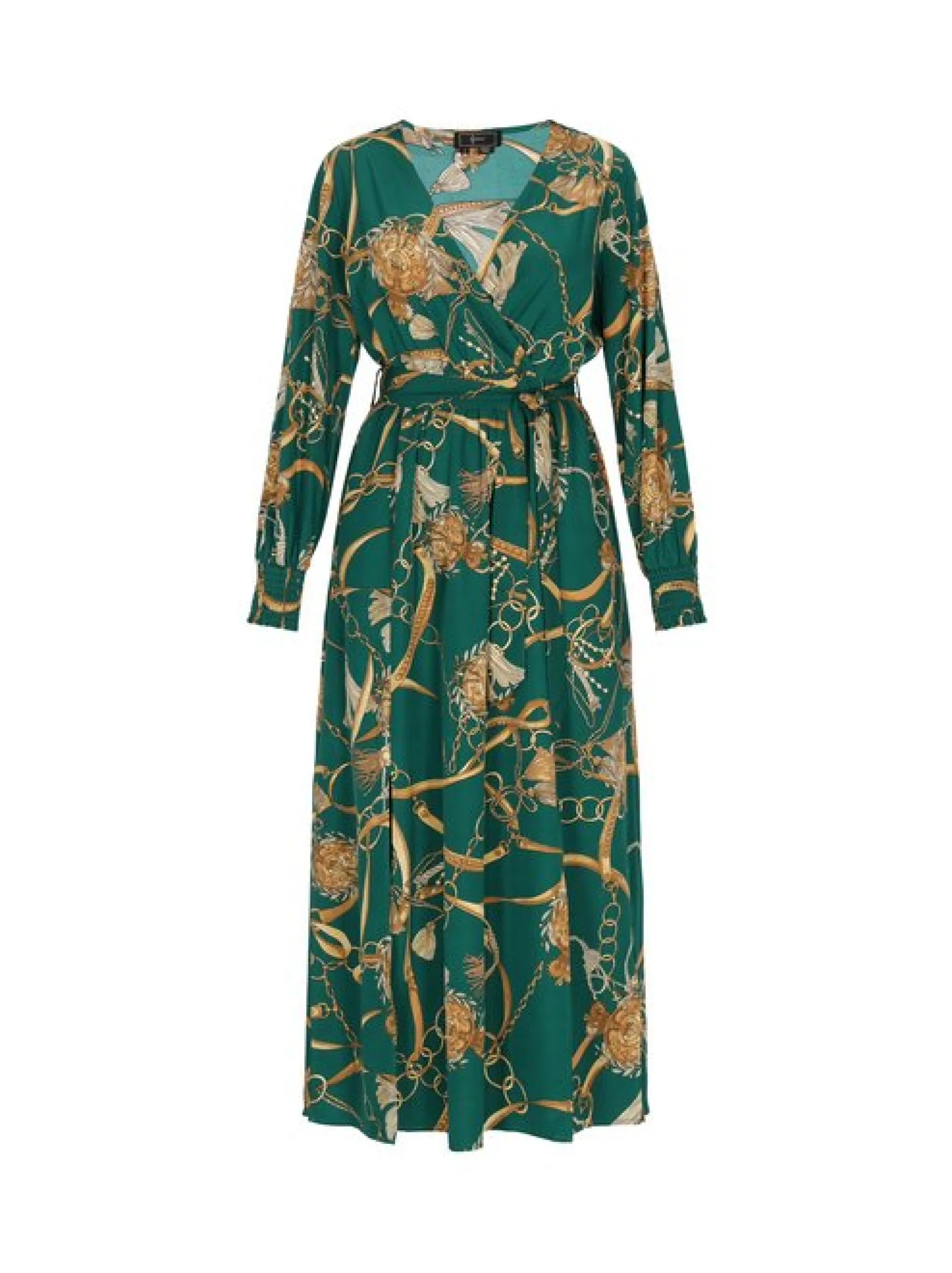 Faina Damen Kleid in türkis - Länge: mittel