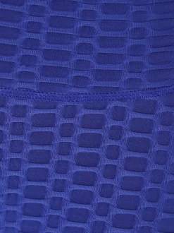 Faina Damen Leggings in blau - Länge: mittel