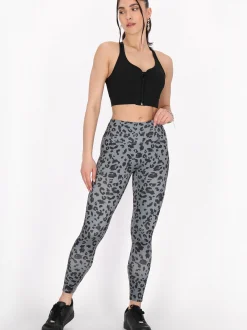 Faina Damen Leggings in grau