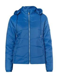 Faina Damen leichte Steppjacke in blau