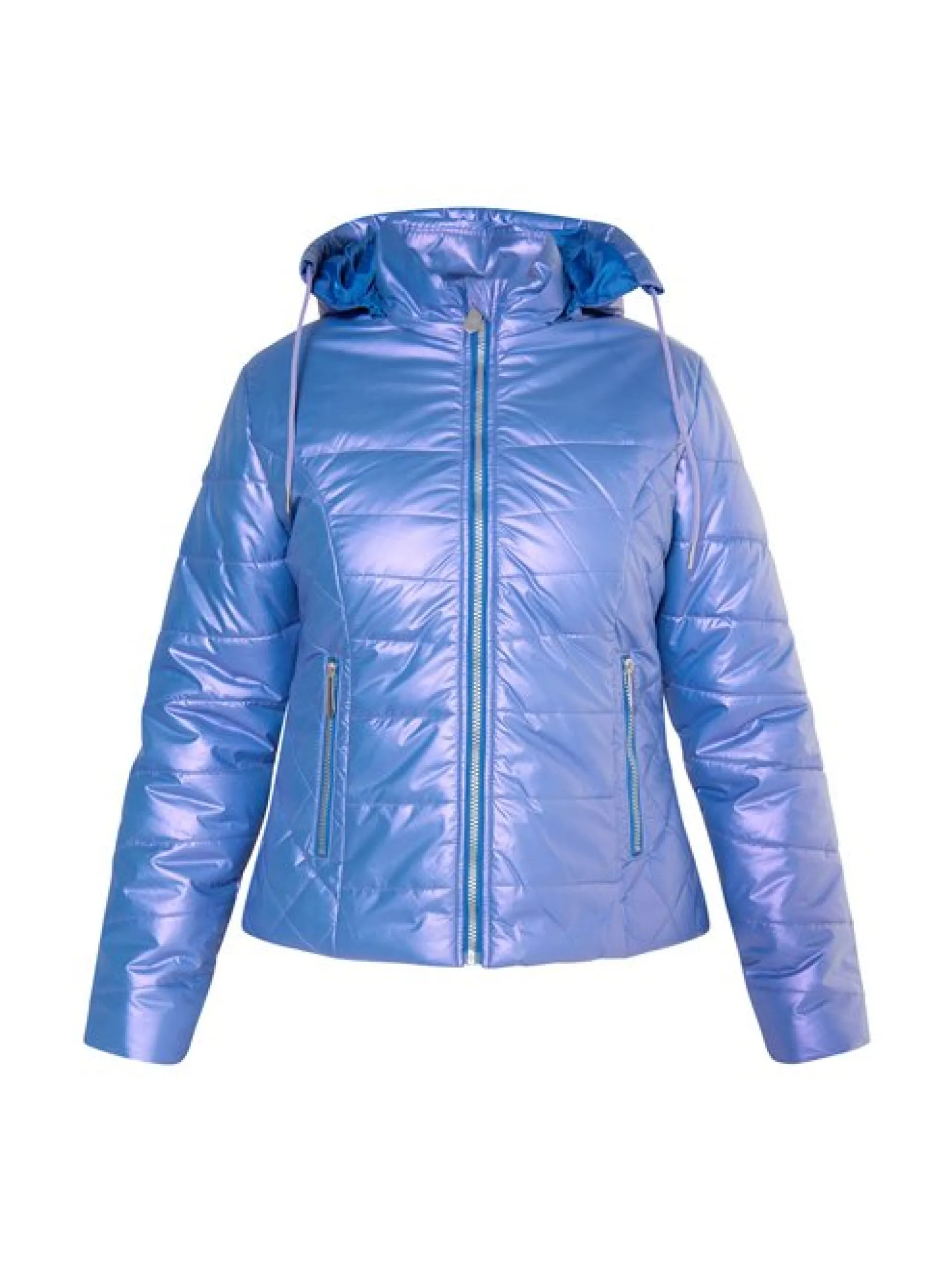 Faina Damen leichte Steppjacke in lila