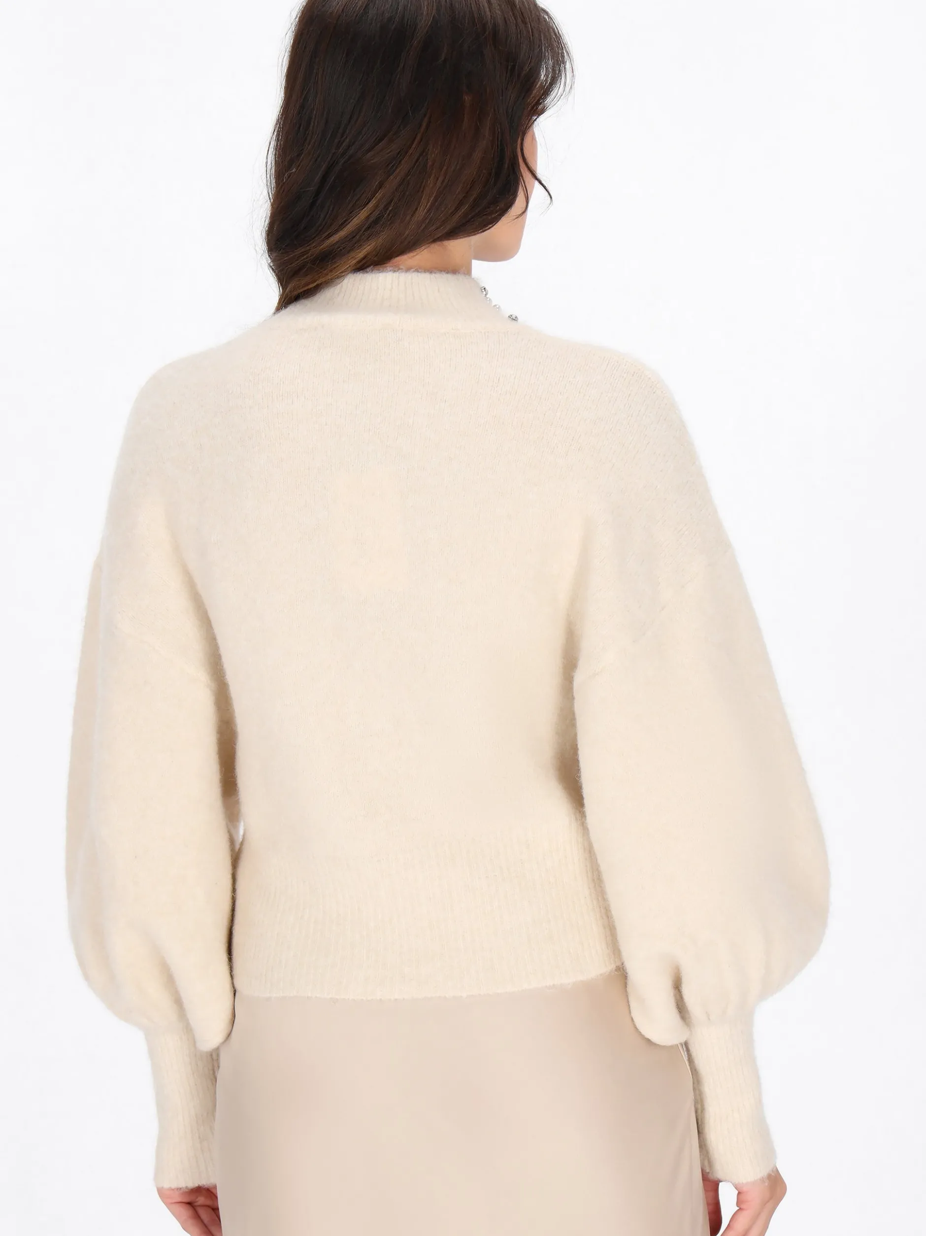 Faina Damen Pullover in beige