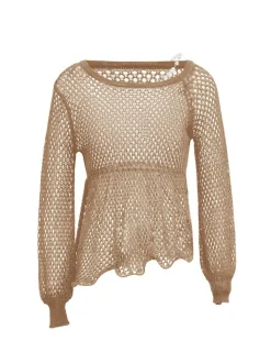 Faina Damen Pullover in beige