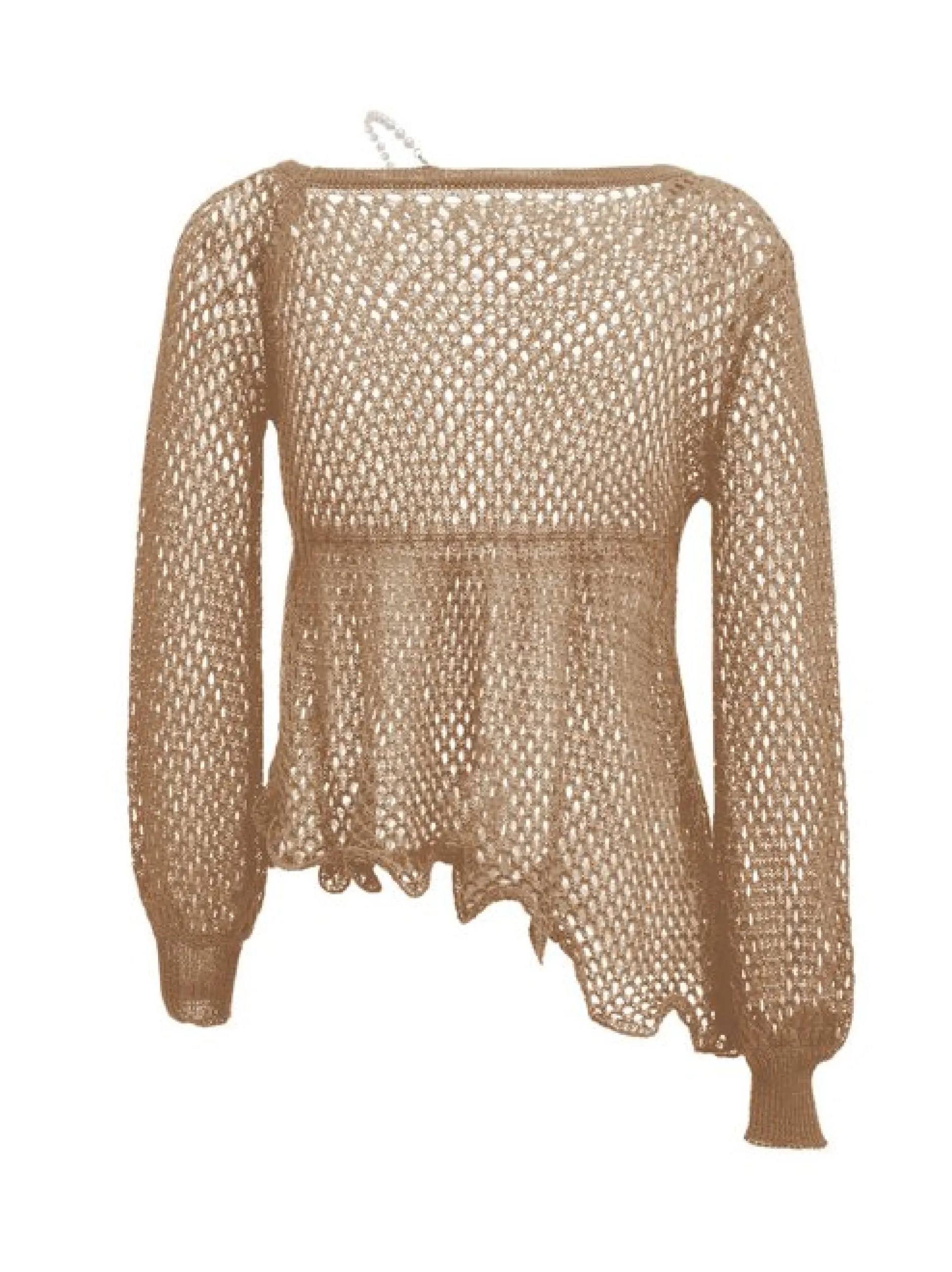 Faina Damen Pullover in beige