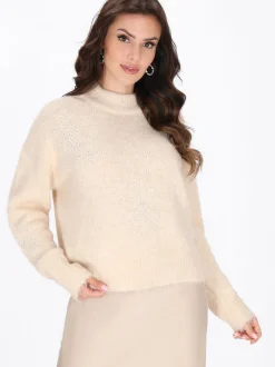 Faina Damen Pullover in beige