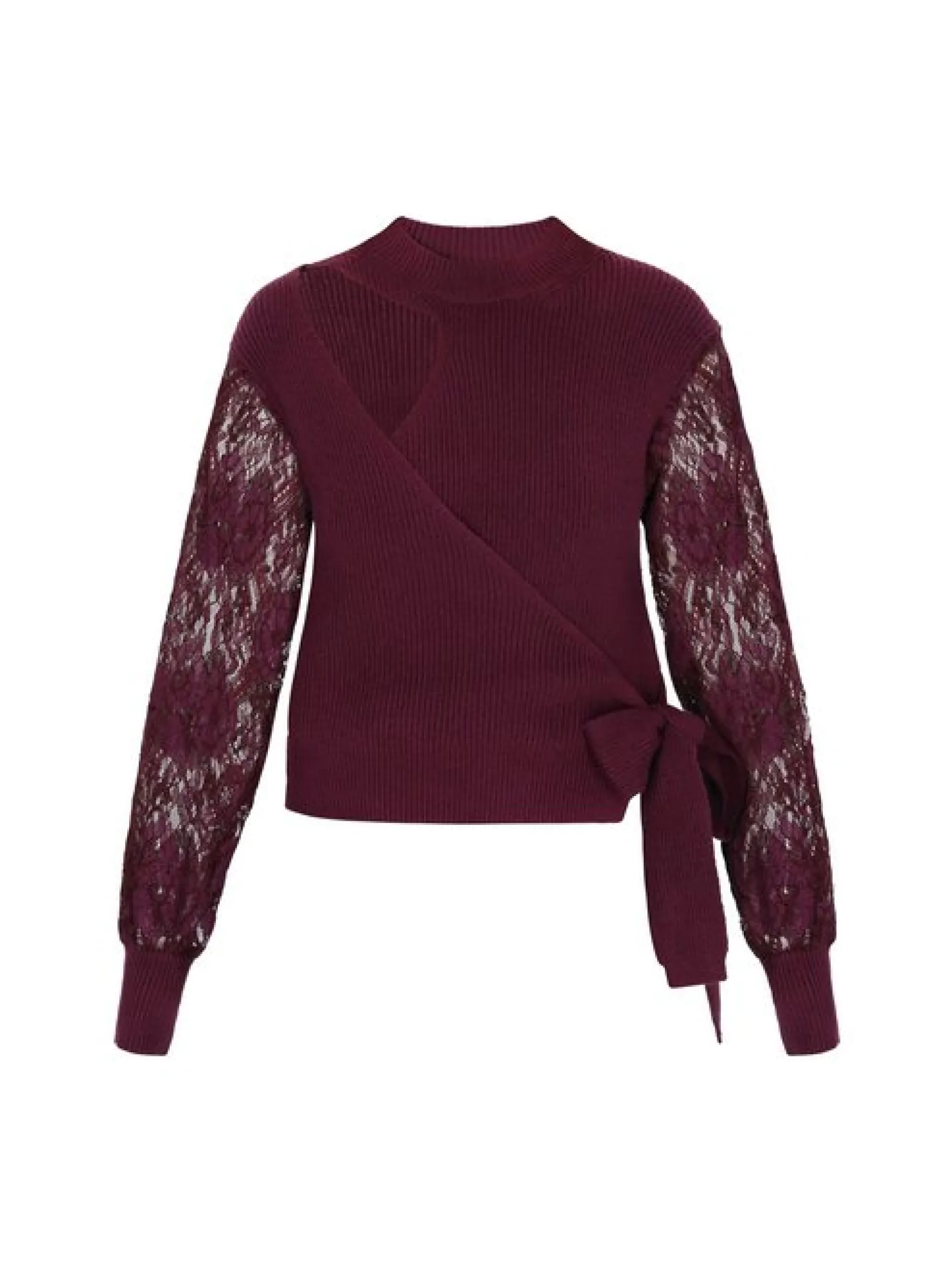 Faina Damen Pullover in bordeaux