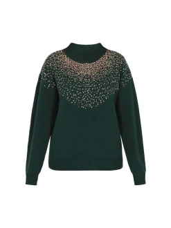 Faina Damen Pullover in grün