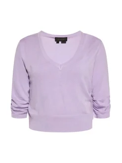 Faina Damen Pullover in lila