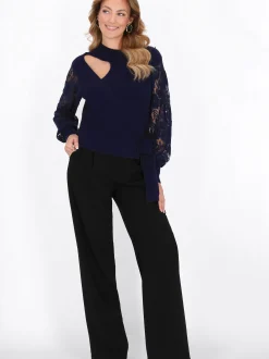 Faina Damen Pullover in marine