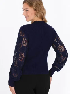 Faina Damen Pullover in marine