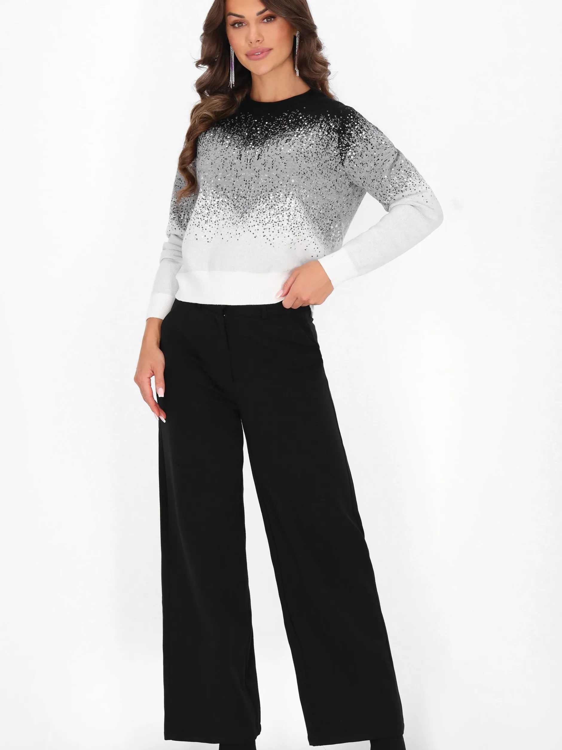 Faina Damen Pullover in mehrfarbig