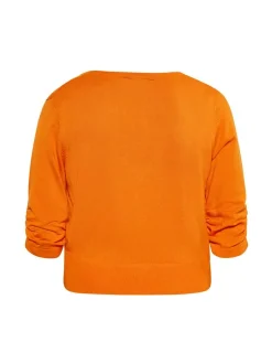 Faina Damen Pullover in orange