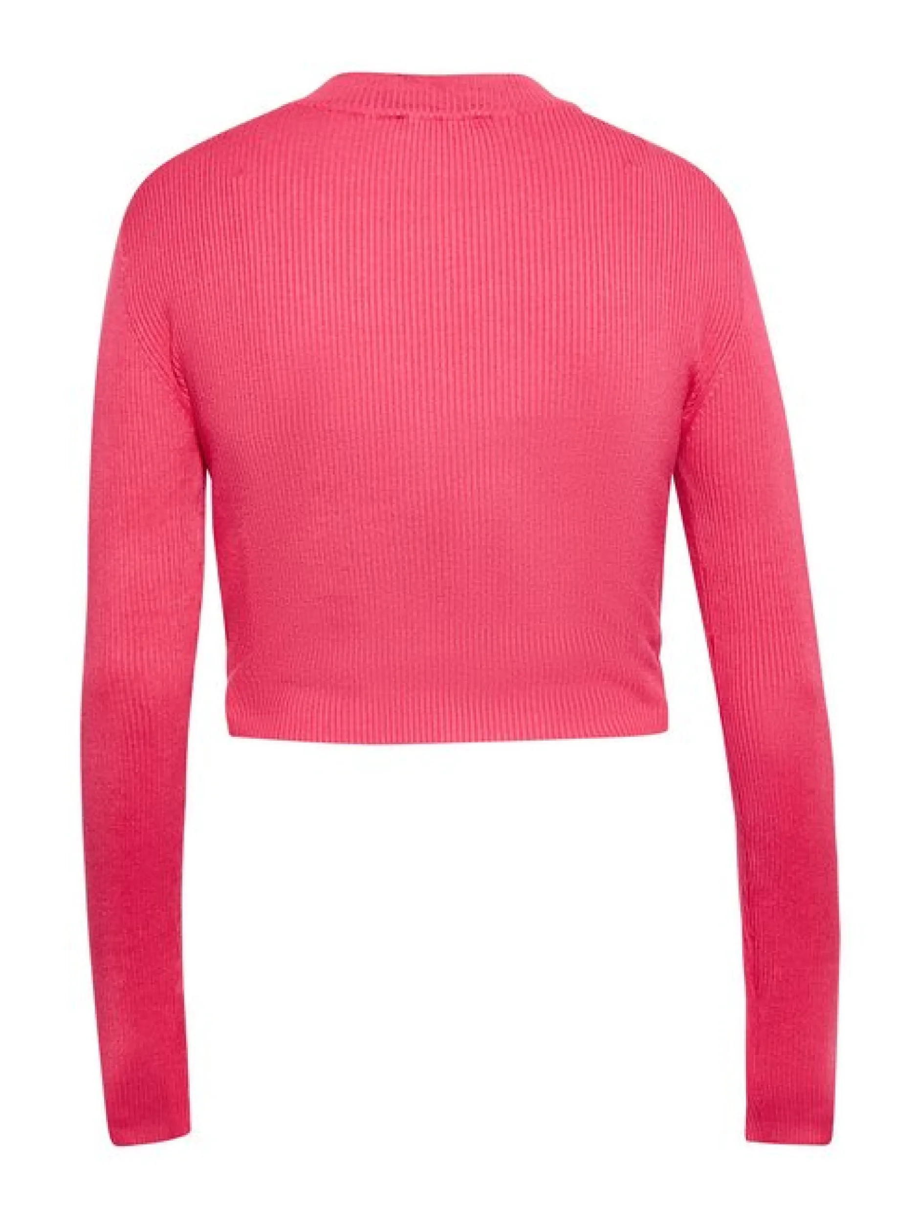 Faina Damen Pullover in pink - Ausschnitt: Rundhals