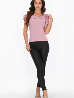 Faina Damen Pullover in rosa