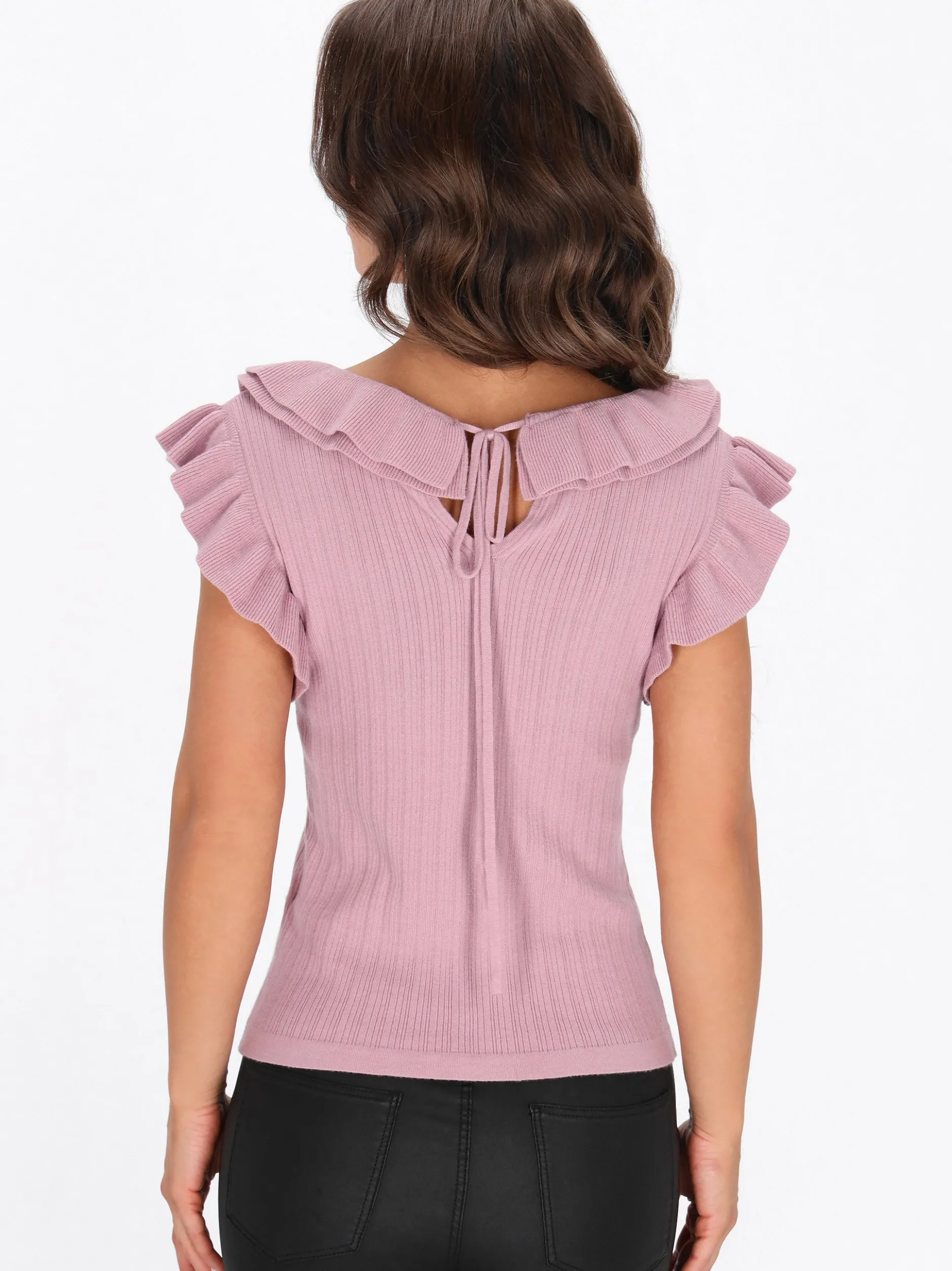 Faina Damen Pullover in rosa