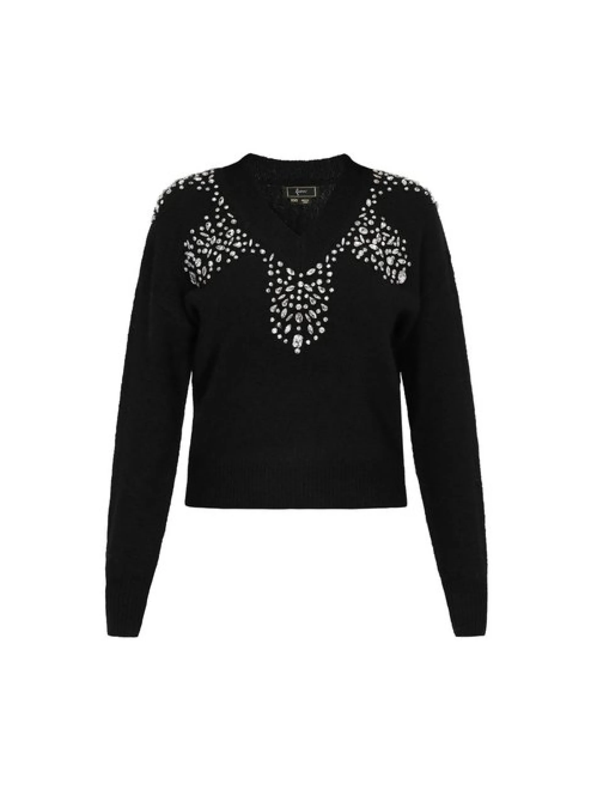 Faina Damen Pullover in schwarz